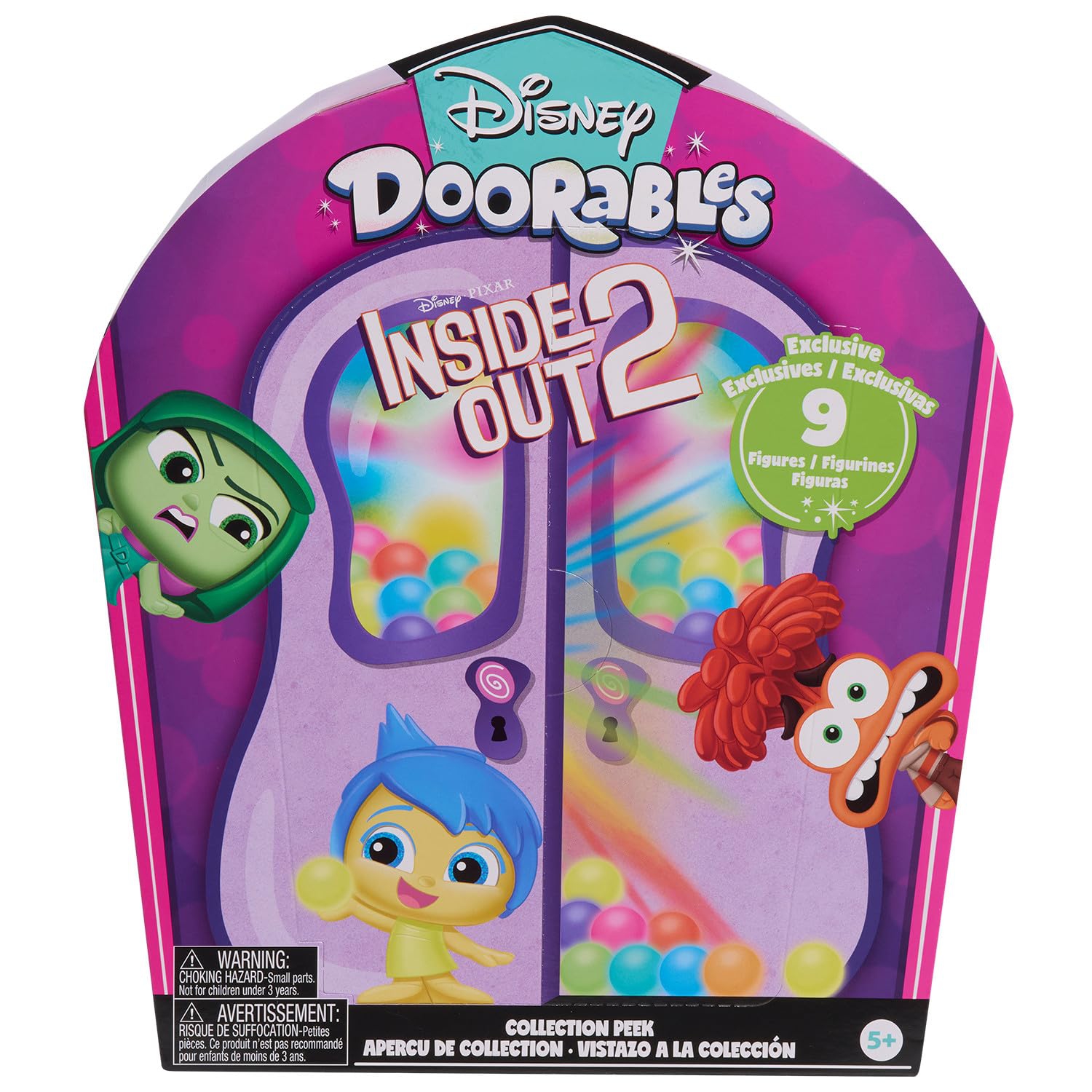Ensemble de collection Doorables Sens dessus dessous 2, jouets pour enfants de 5 ans et plus, cadeaux et cadeaux