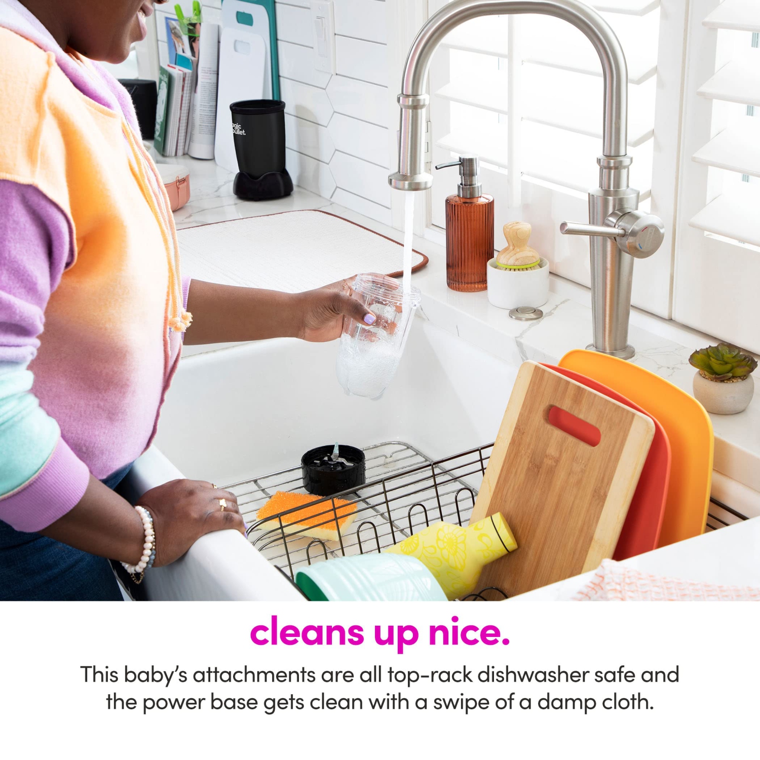 Mélangeur Magic Bullet, petit, noir, ensemble de 11 pièces