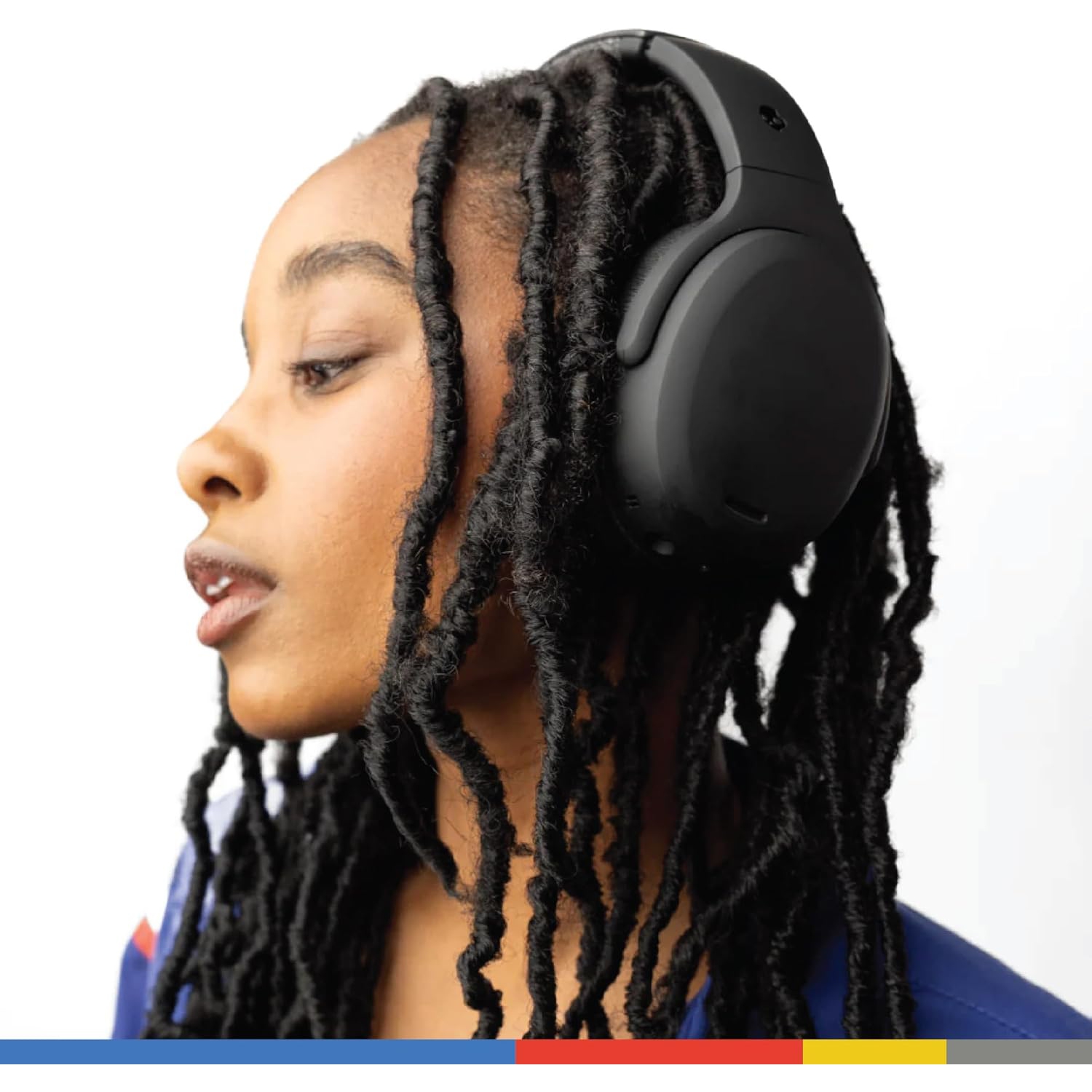 Skullcandy Crusher ANC 2 Over-Ear Noise Cancelling Wireless Headphones with Sensory Bass, 50 Hr Battery, Alexa Enabled, Microphone, Works with