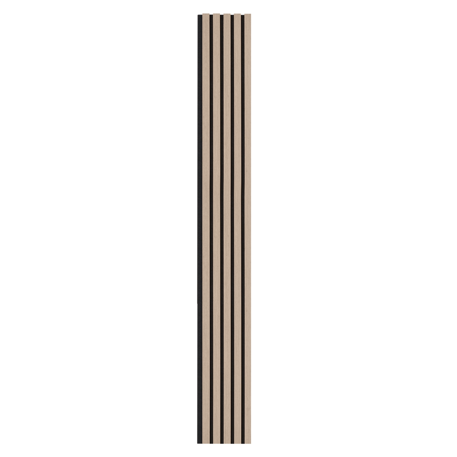 VEVOR 7.9 x 94.5 inch Wood Slat Acoustic Panels, MDF Accent Wooden Wall Panels for Modern Interior Wall Decor, Faux Wood Wall Board Panels for Noise