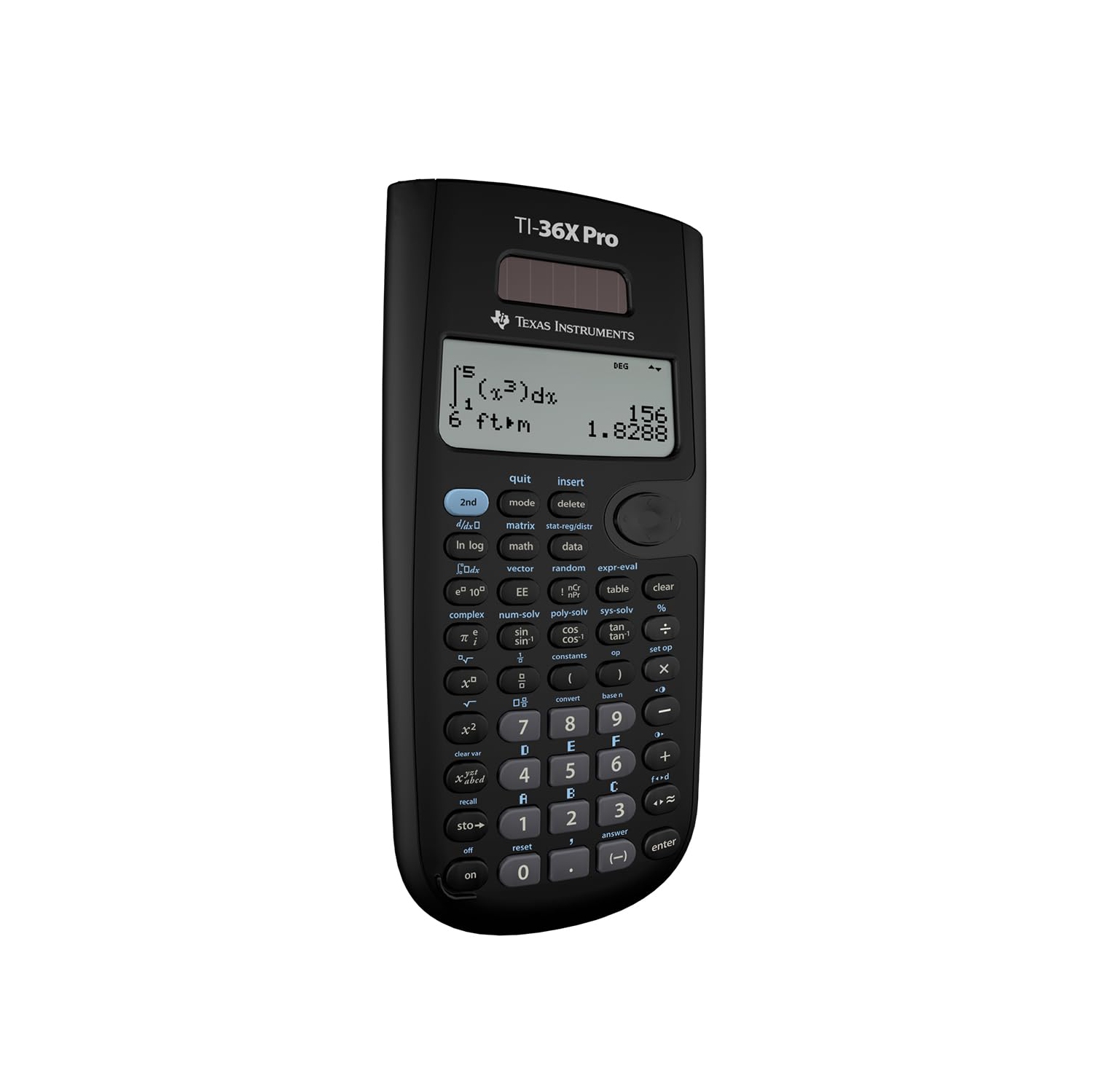 Texas Instruments – Calculatrice TI-36X Pro Engineering/Scientific, noir, 9,7&nbsp;po