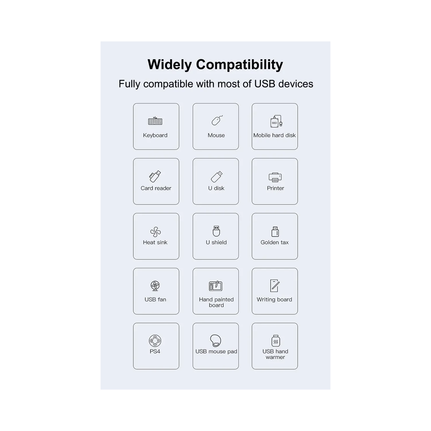 Station d'extension usbhub3.0 Séparateur USB interface de type concentrateur 4-en-1 1 à 4 - type C ligne noire grise