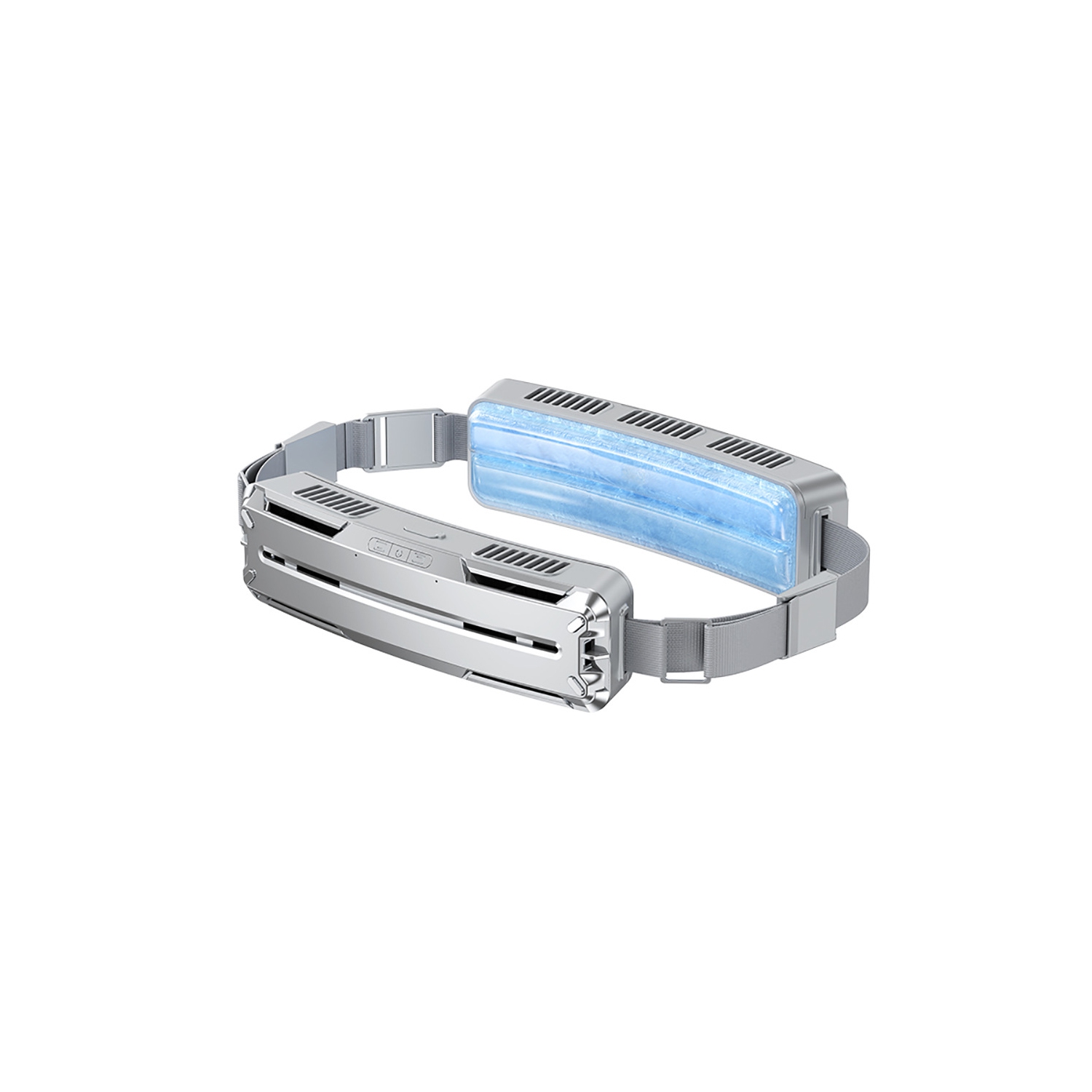 New ice waist fan outdoor sports portable cooling fan mini USB waist hanging fan waist rechargeable cooling fan 3 wind speed suitable for outdoor