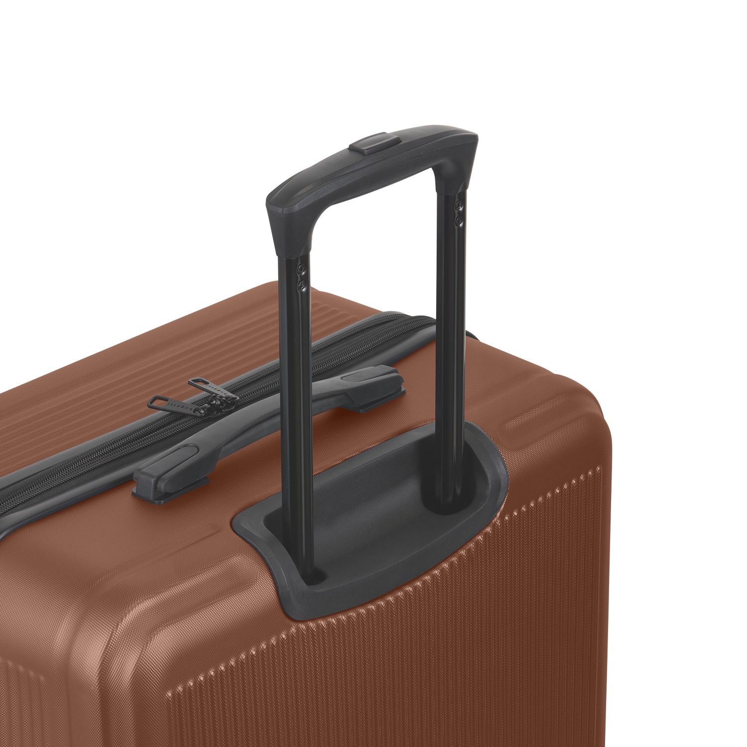 Bugatti - Singapore 3 Piece Hardside Luggage Set with Expansion - Brown