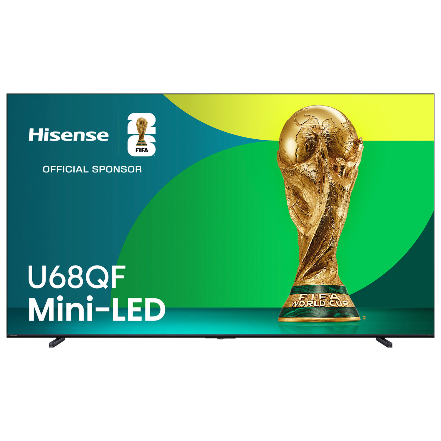 Hisense 75" U68QF Series 4K UHD HDR Mini LED QLED Fire TV Smart TV - 2025