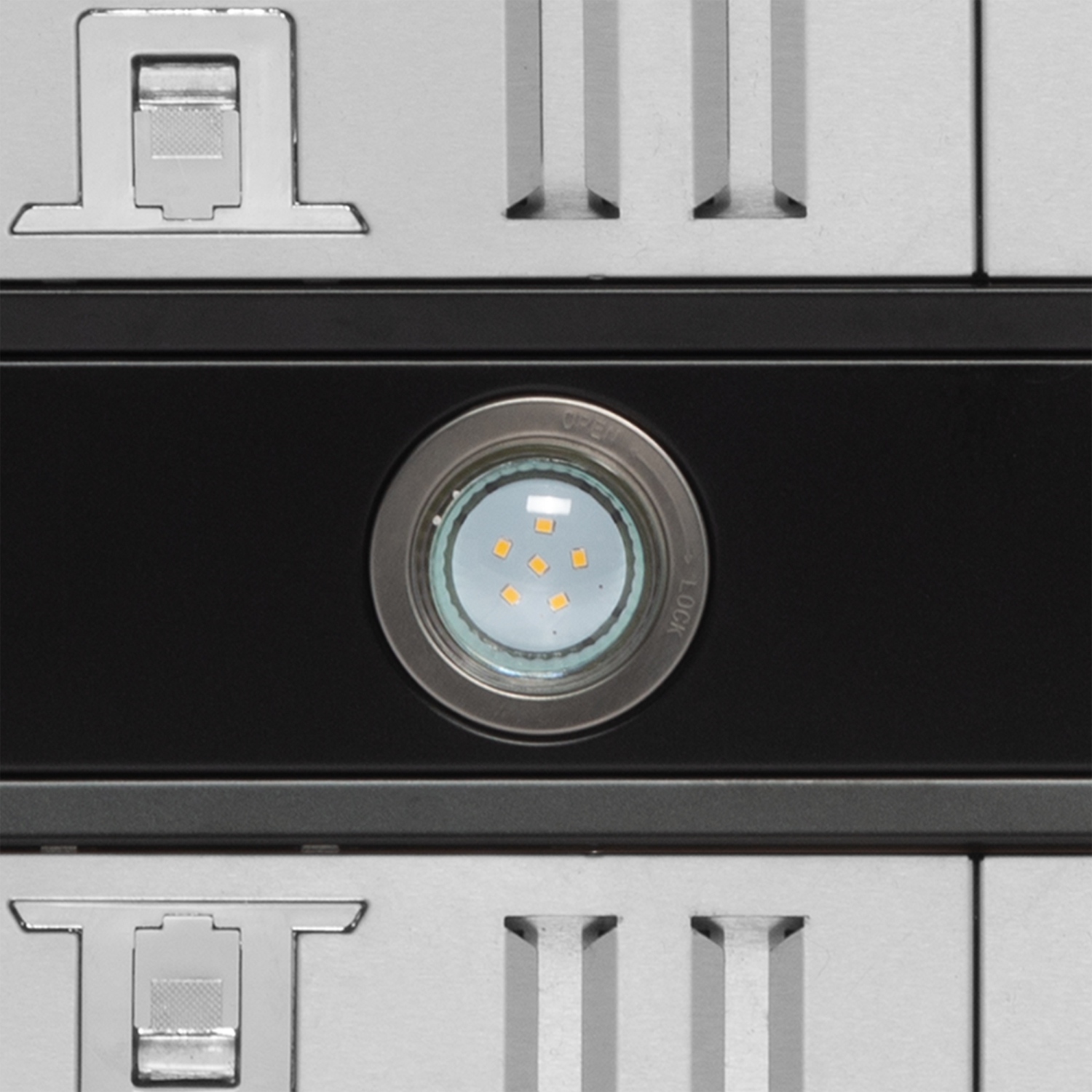 Forno Aria 36 Inch Wall-Mounted Range Hood in Black