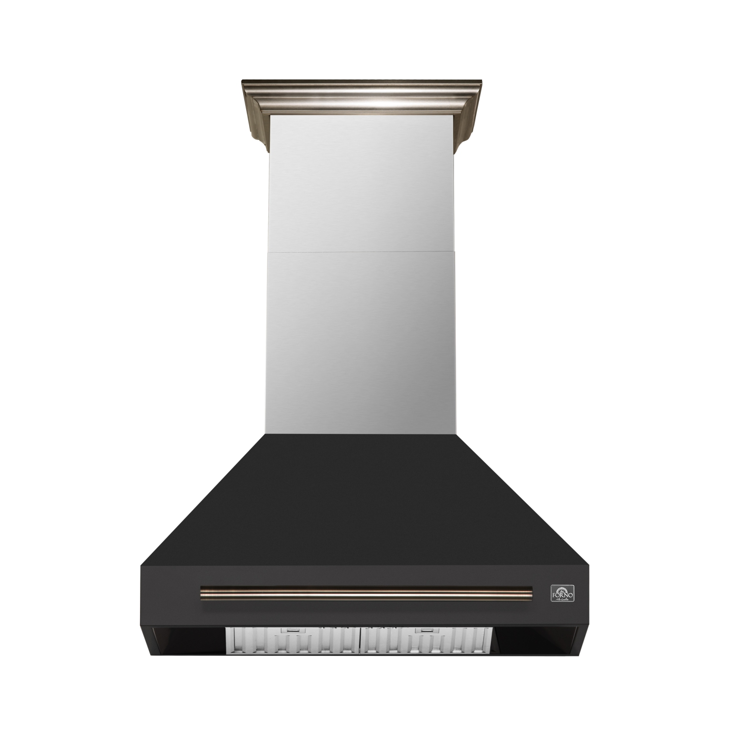 Forno Aria 30 Inch Wall-Mounted Range Hood in Black