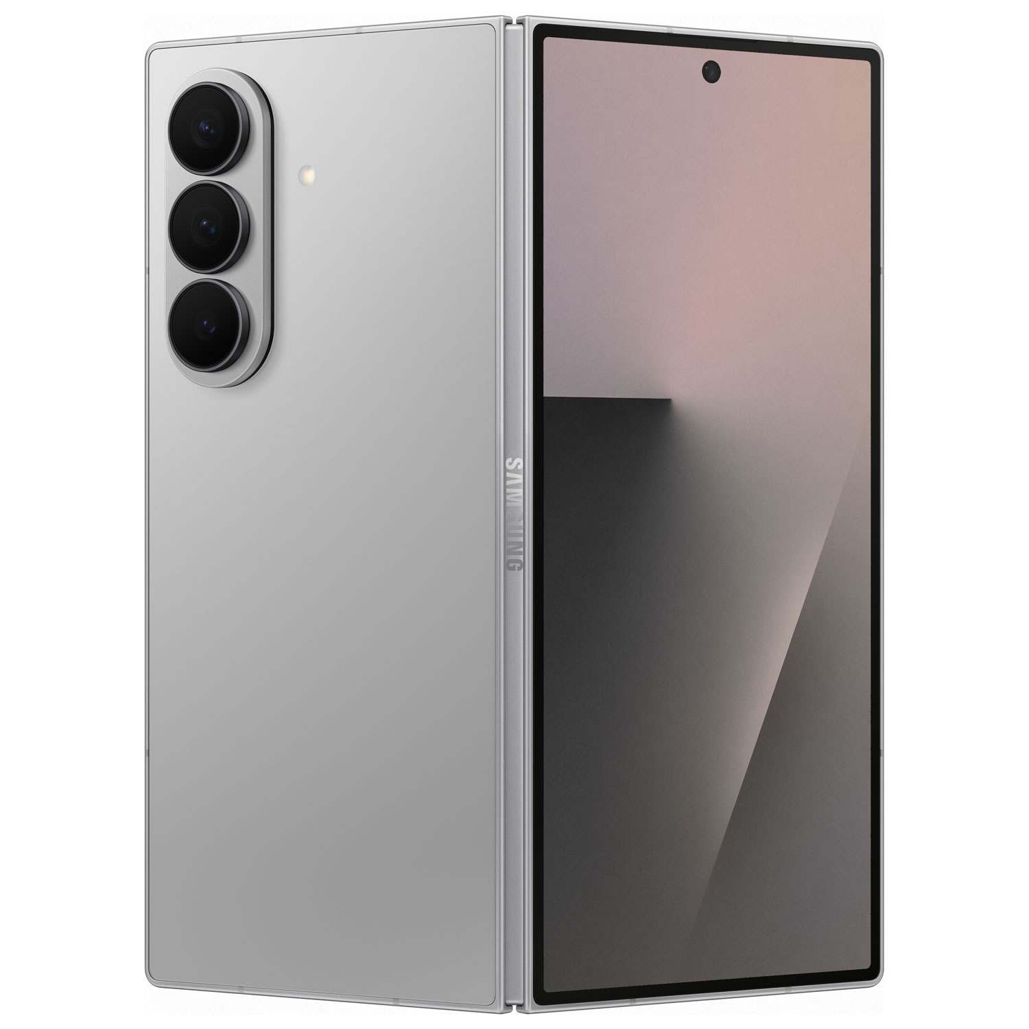 Galaxy Z Fold7 5G de 512 Go de Samsung avec TELUS - Ombre argent - Financement mensuel