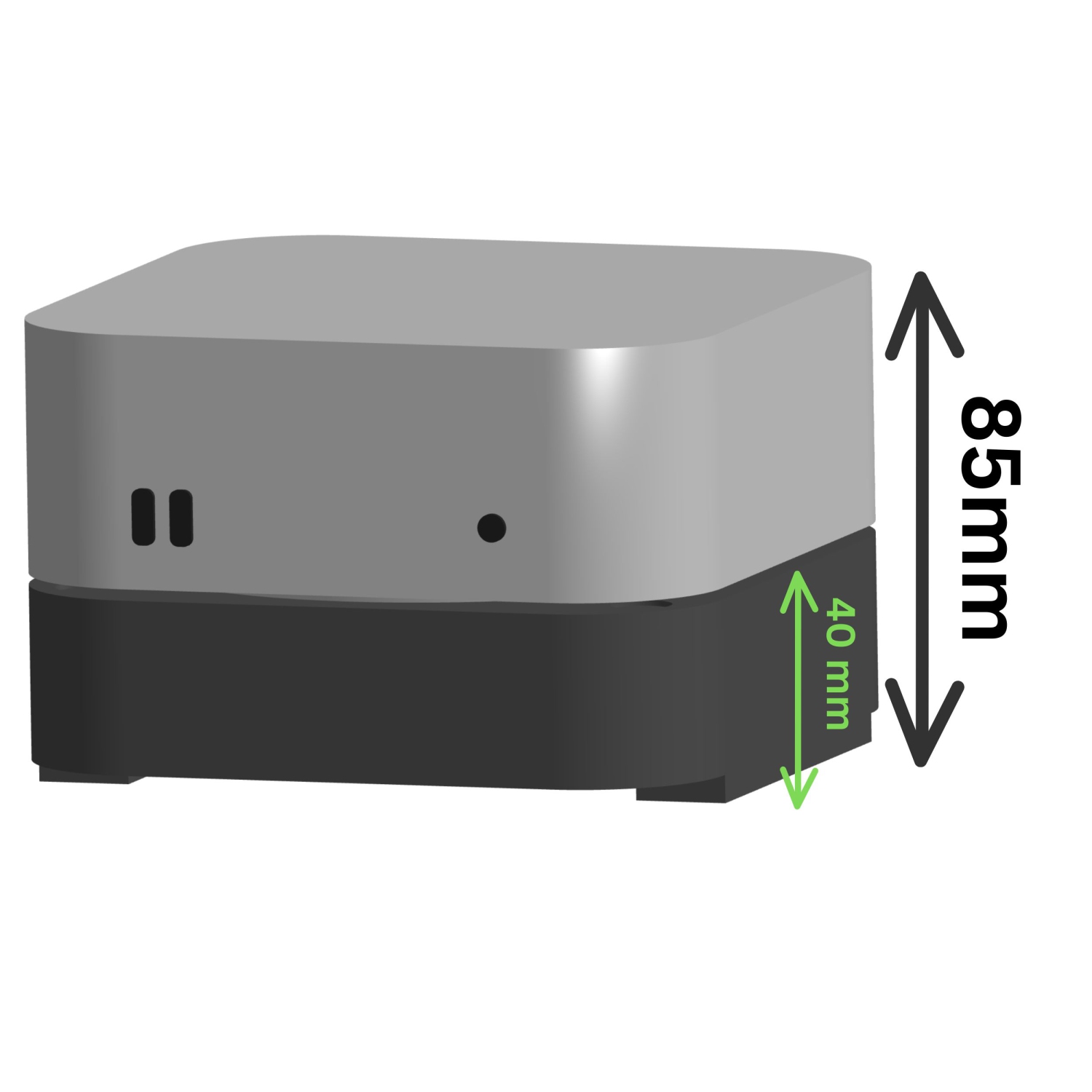 Mac Mini Riser M4| M4 Pro Riser for 2024 refresh Apple Mac Mini