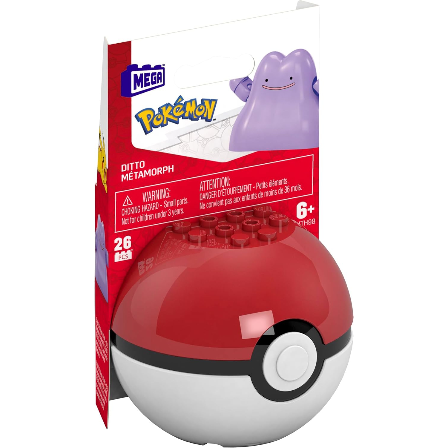 MEGA Pokémon Evergreen Ditto Pokémon pour les enfants de 6 ans et plus