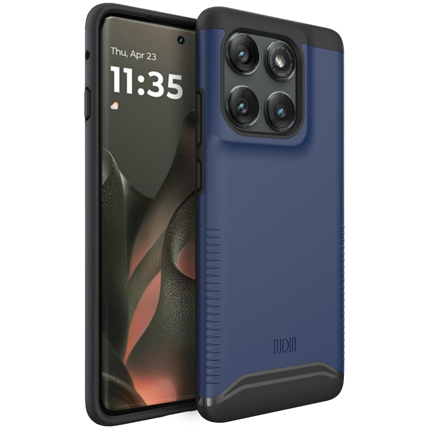 TUDIA Merge Motorola Edge 2025 Case Dual Layer - Matte Black