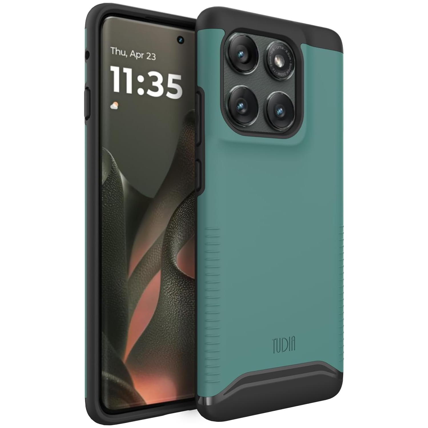 TUDIA Merge Motorola Edge 2025 Case Dual Layer - Hunter Green