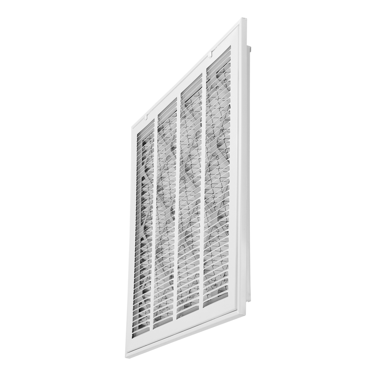 VEVOR Fits W20 x H20in Return Air Filter Grille, Filter Included, Return Air Vent Cover for Wall, Powder-Coated Steel Return Air Grill Detachable