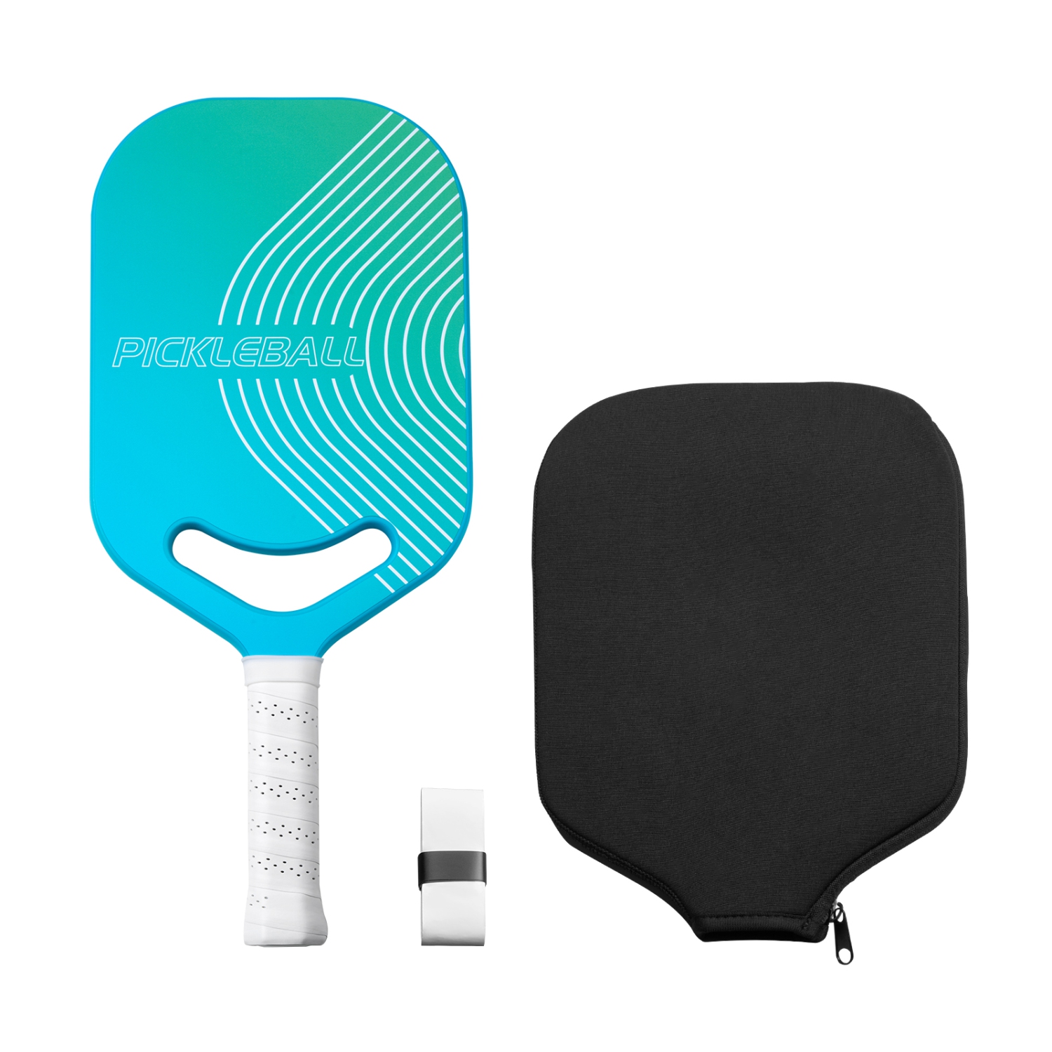 VEVOR T700 Pickleball Paddle with Aero Throat, Carbon Fiber Surface & Honeycomb Core, Professional Pickleball Paddle with Increased Power & Control &