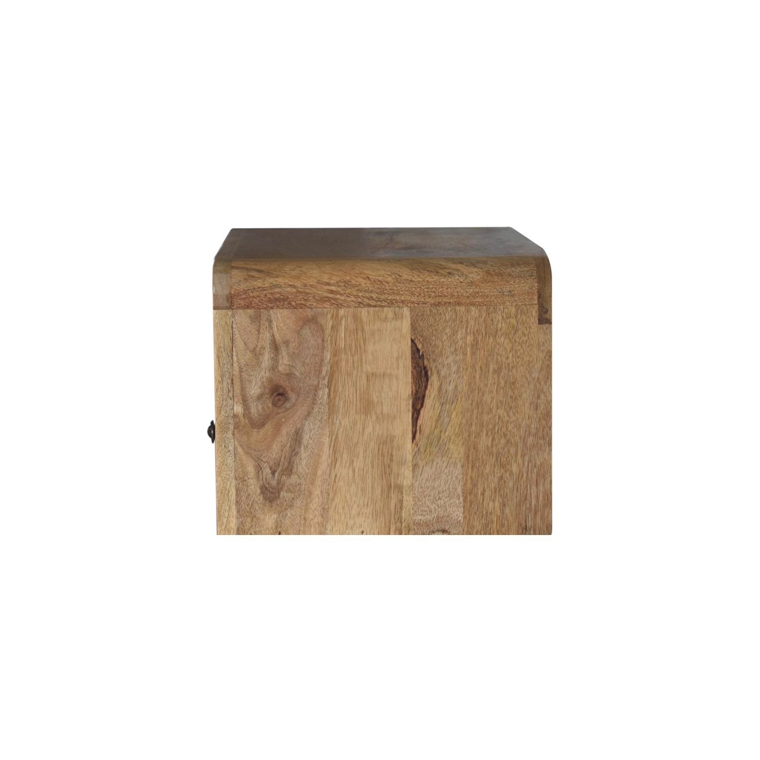 Lit flottant en bois massif avec gros chêne d'Artisan Furniture