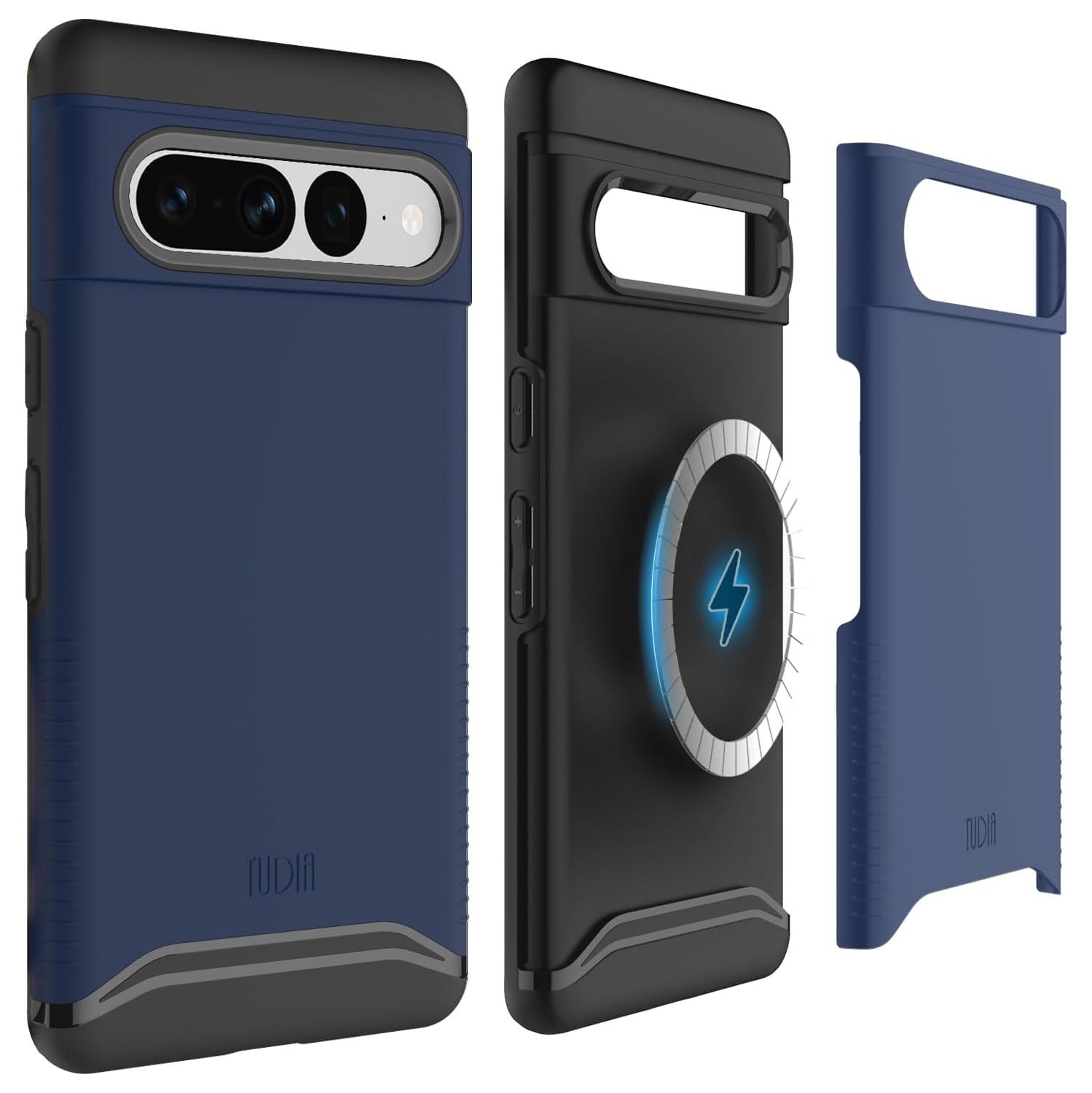 TUDIA Merge Google Pixel 7 Pro Case Magsafe Compatible - Indigo Blue