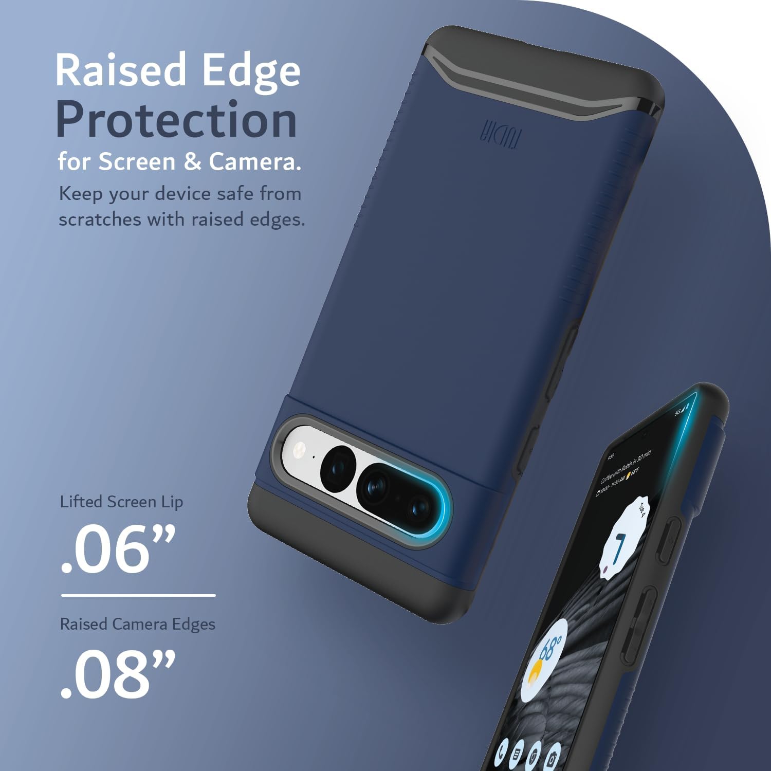 TUDIA Merge Google Pixel 7 Pro Case Magsafe Compatible - Indigo Blue