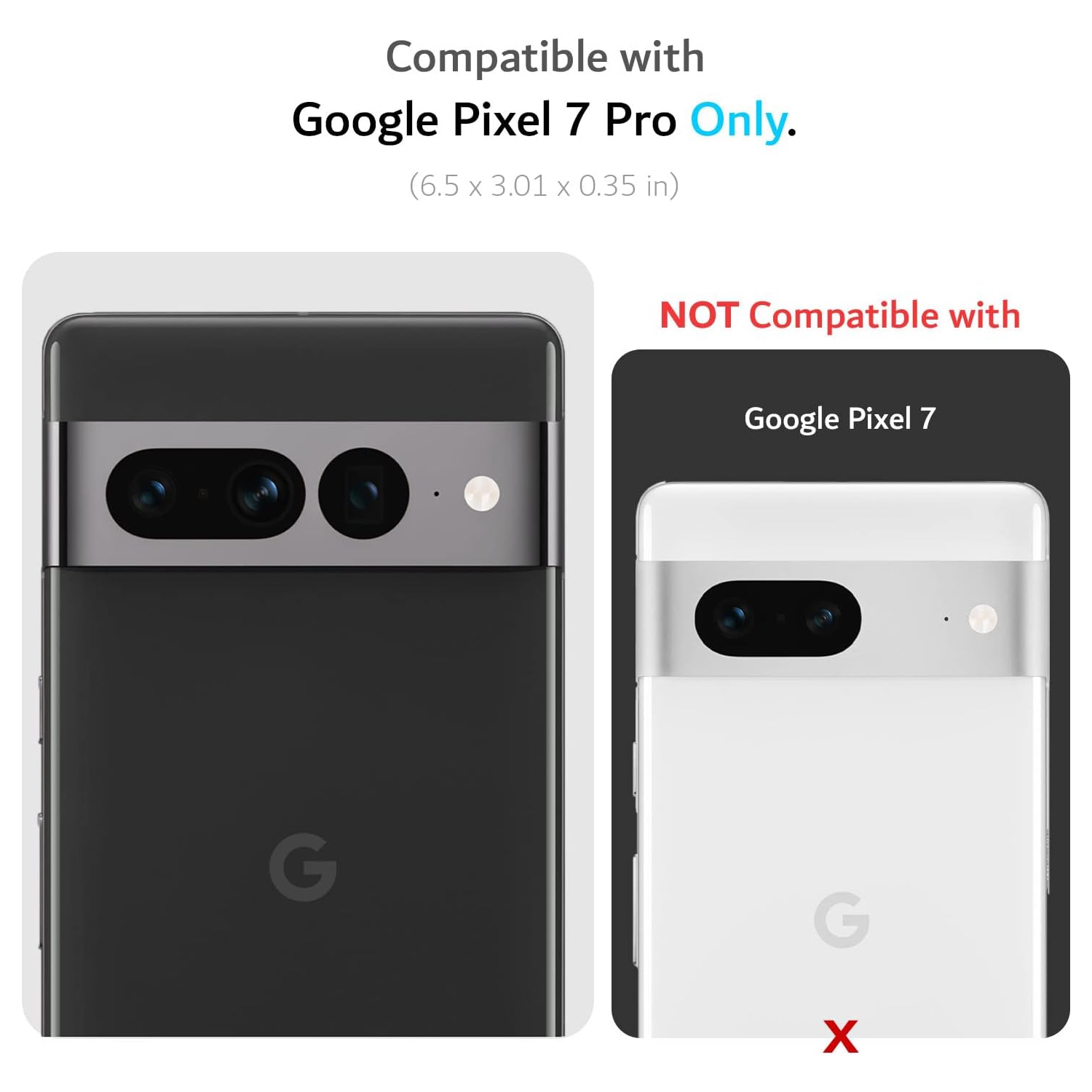 TUDIA Merge Google Pixel 7 Pro Case Magsafe Compatible - Matte Black