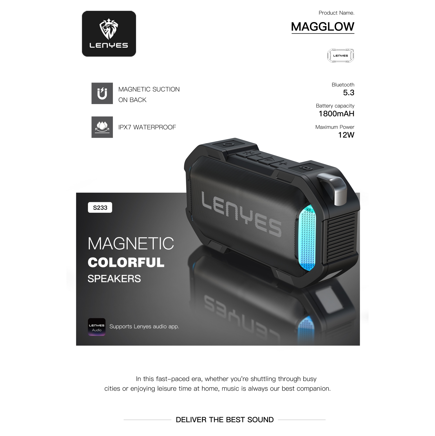 Lenyes S233 — SPEAKER App:Lenyes Audio