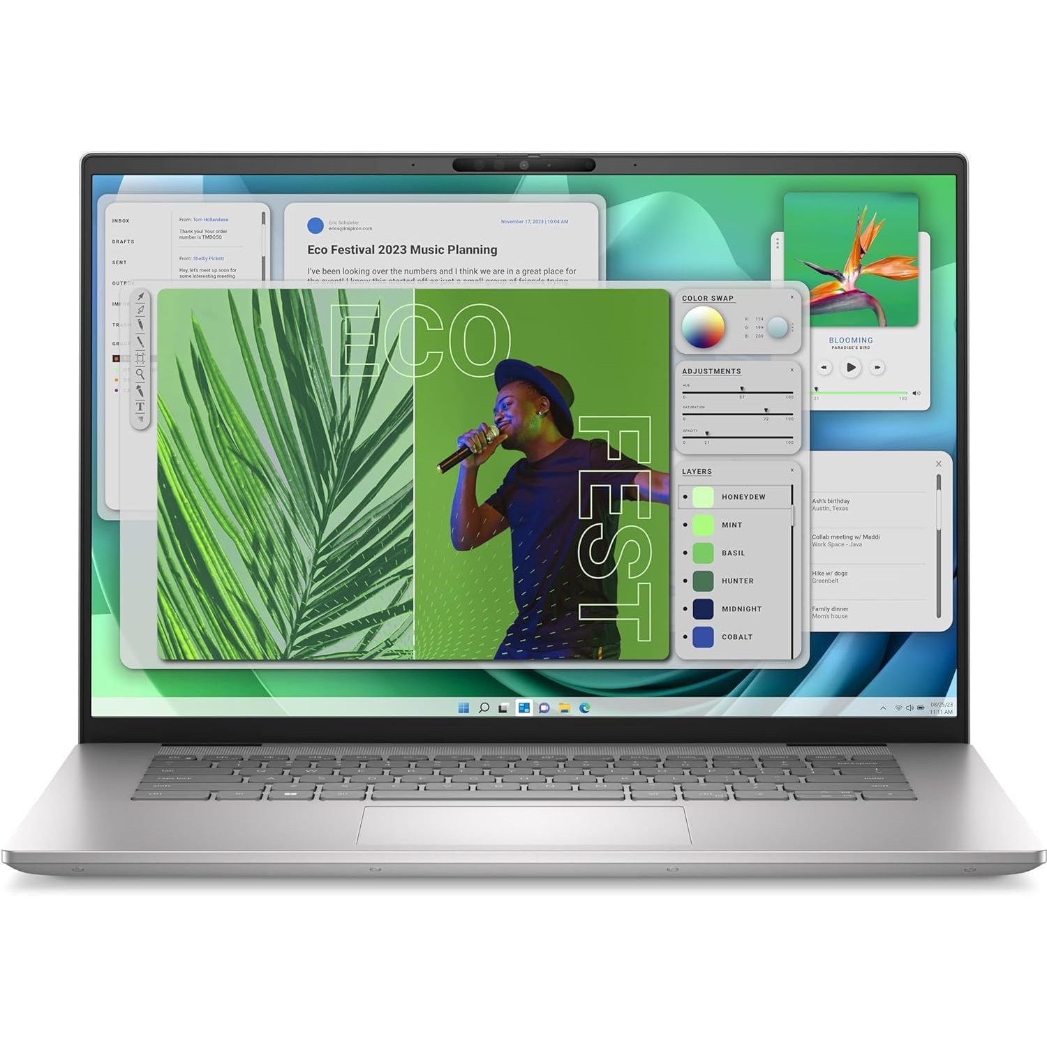 Refurbished (Excellent) - Dell Inspiron 16 Plus 7630 16" Laptop - Silver (Intel i7-13700H / 32 GB RAM / 1 TB SSD / Windows 11 Home)