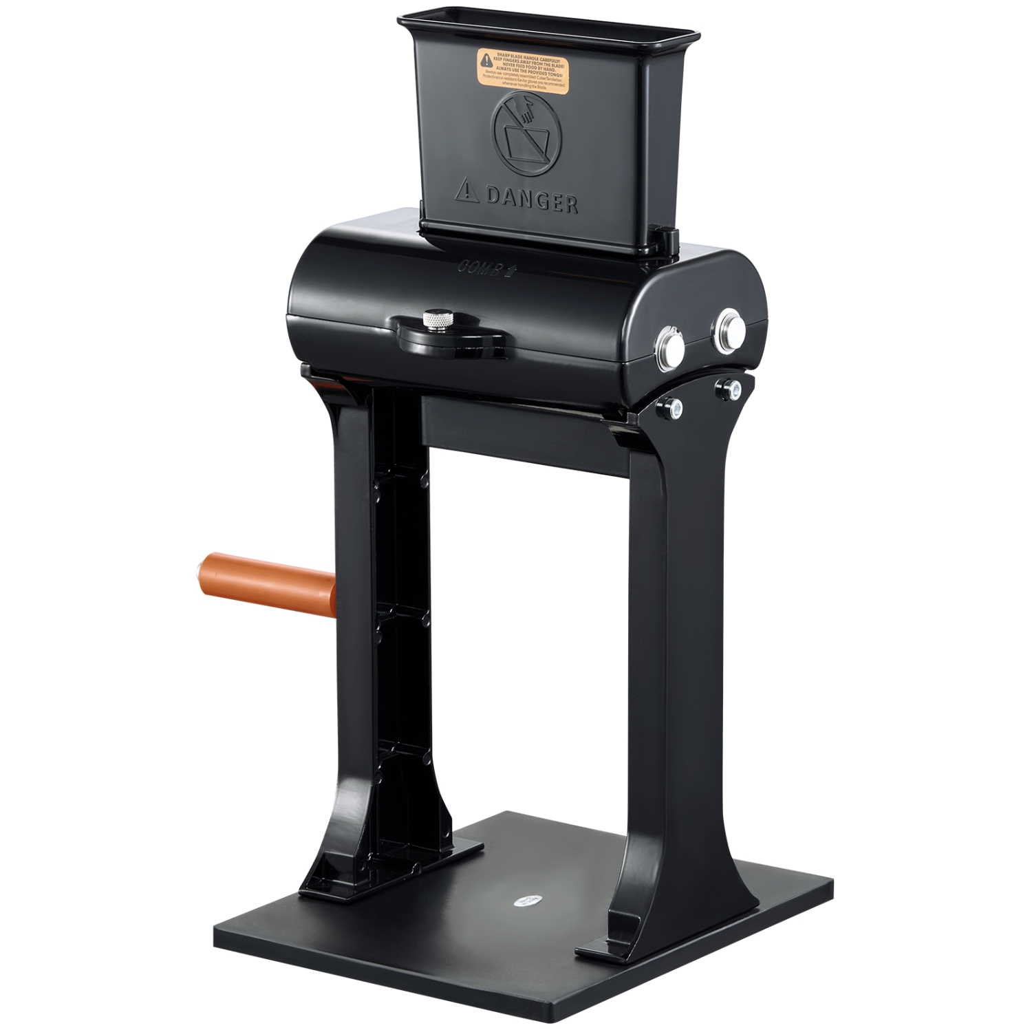 VEVOR Commercial Meat Tenderizer, Heavy Duty Stainless Steel Meat Tenderizer Machine, Quick and Easy Manual Operation Kitchen Tool, 5.8" Feed Port