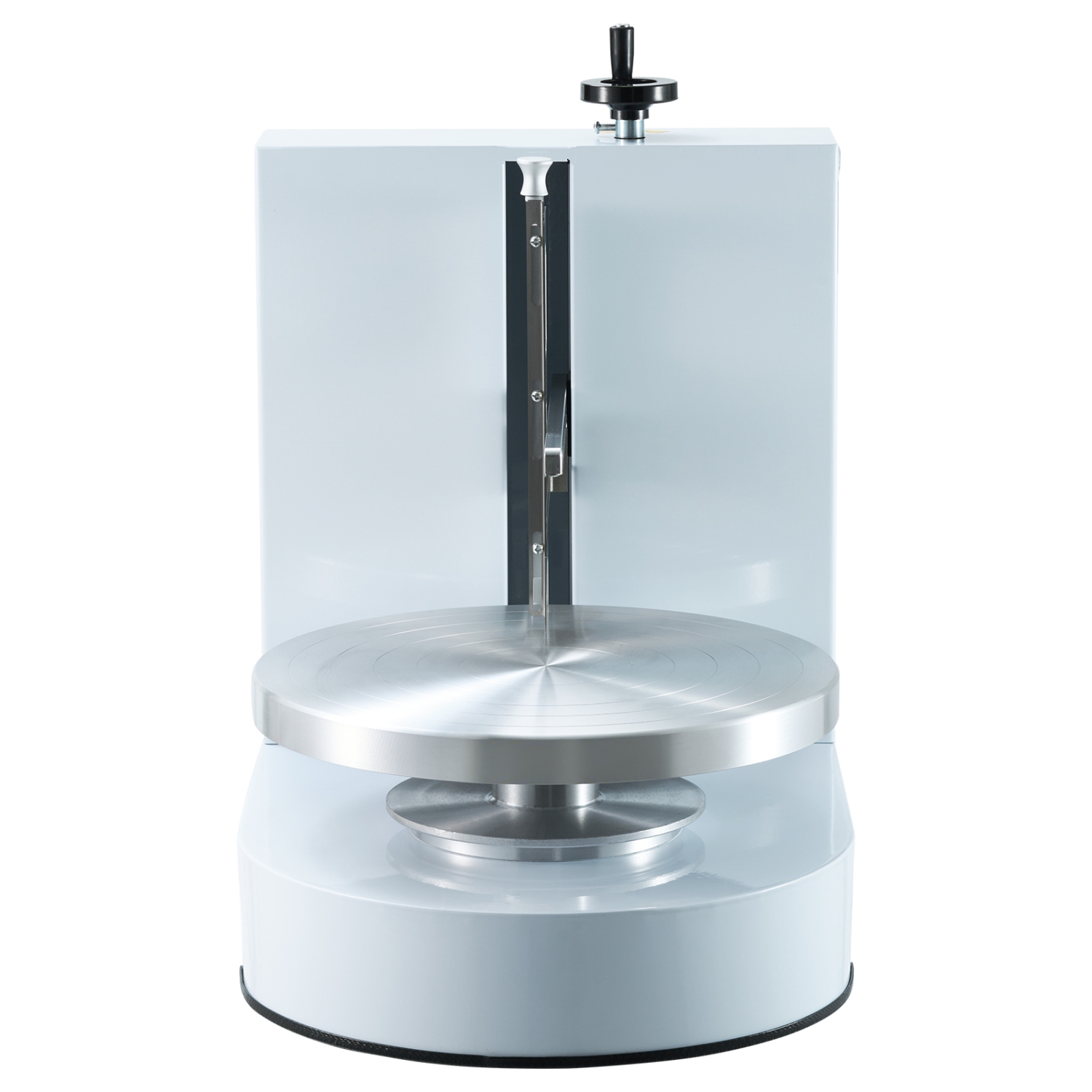 Machine à décorer pour gâteau VEVOR, machine à apprêt-crème, machine à glaçage à gâteau à faible bruit, plateau tournant avec racloir réglable, pour