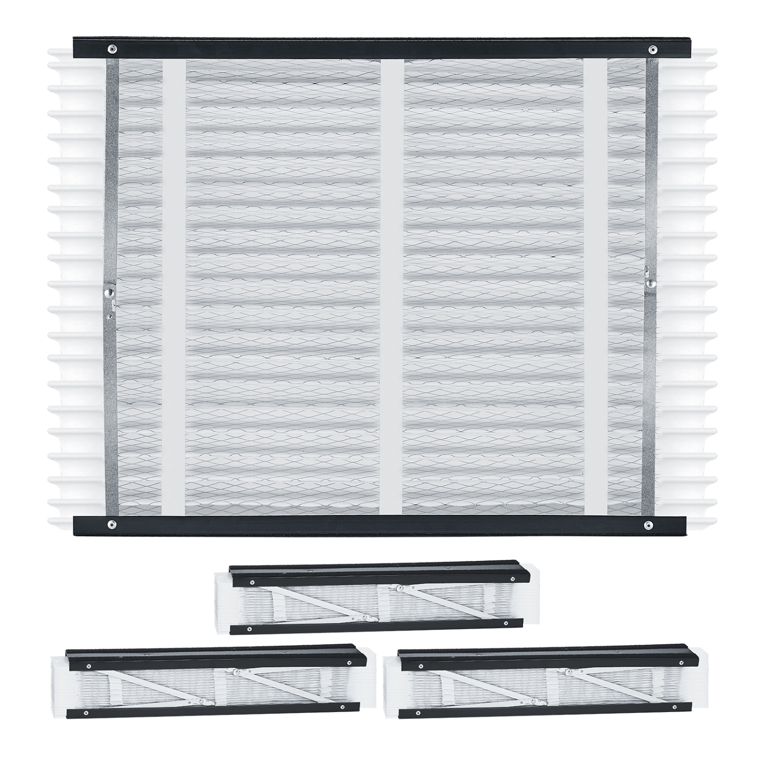 20x25 Filter Rack VEVOR 20 x 25 x 4 Furnace Filter, MERV 11 HVAC Ac Filters,12-Month ...