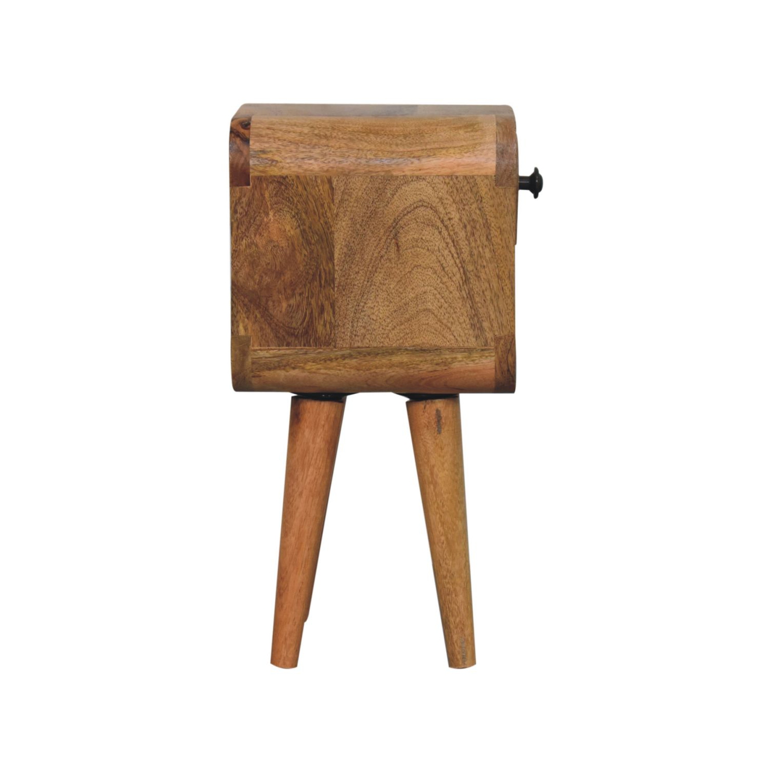 Meuble de chevet en bois massif avec cadre courbé extra mini chêne d'Artisan Furniture