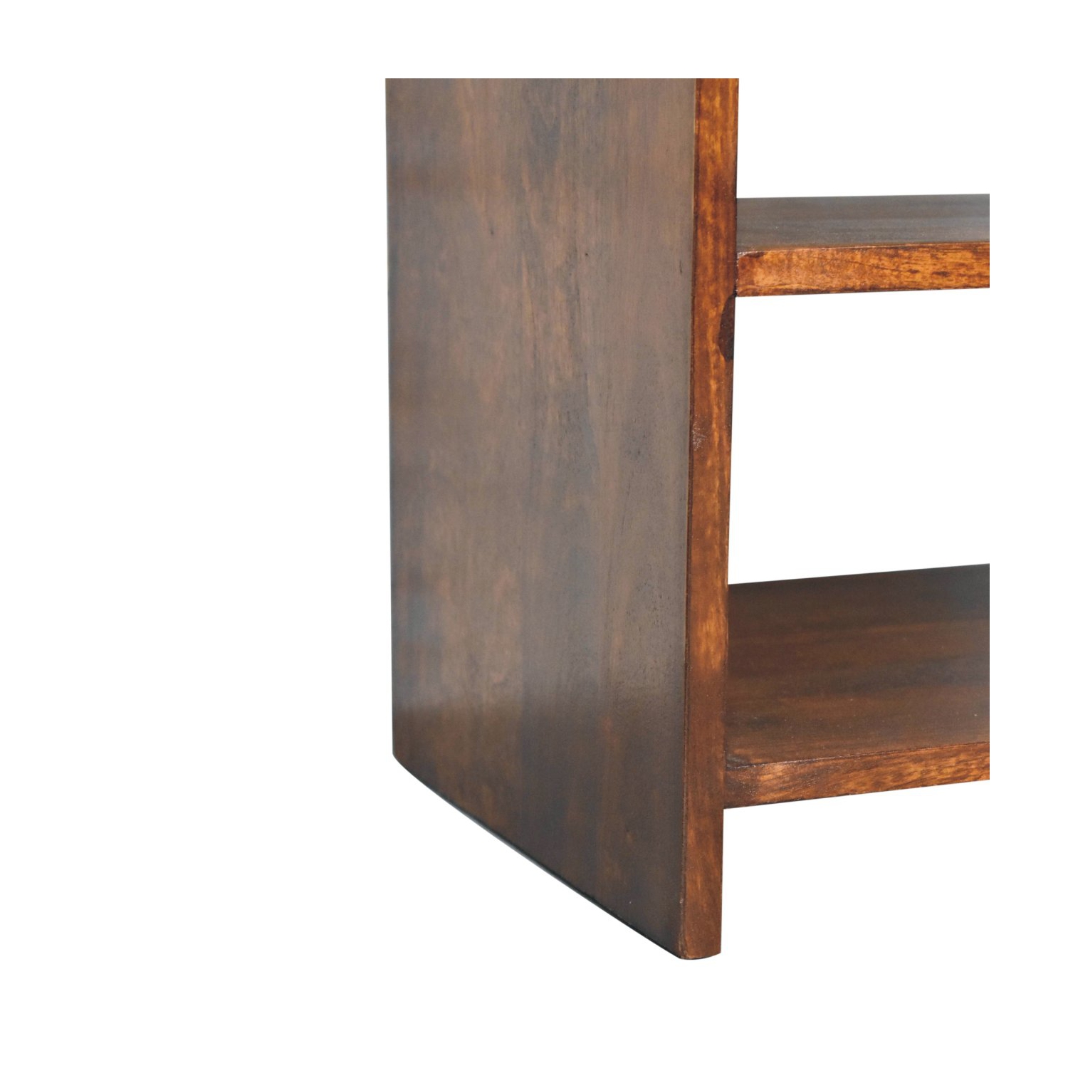 Artisan Furniture – Côté de lit ouvert Aspen en bois massif