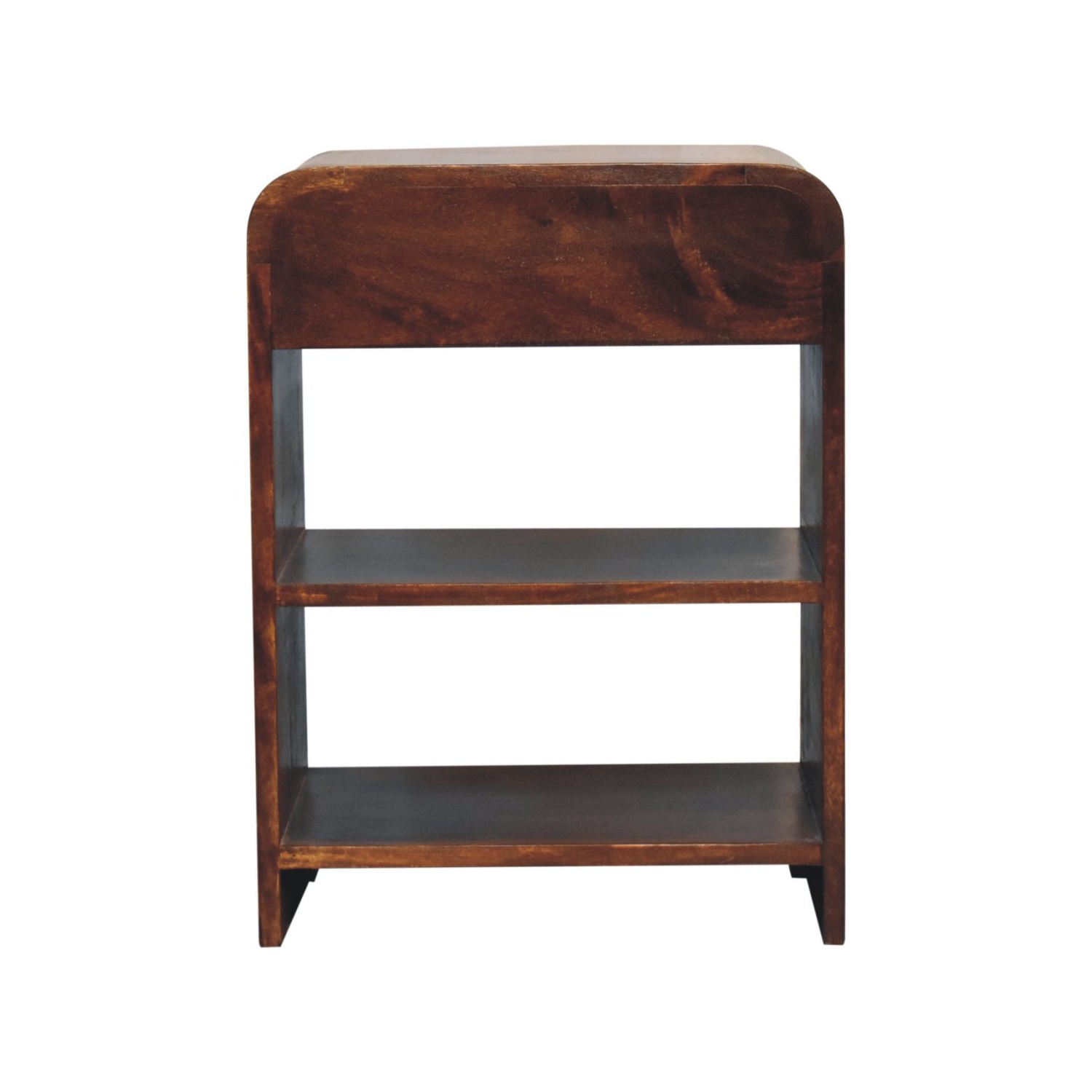 Artisan Furniture – Côté de lit ouvert Aspen en bois massif
