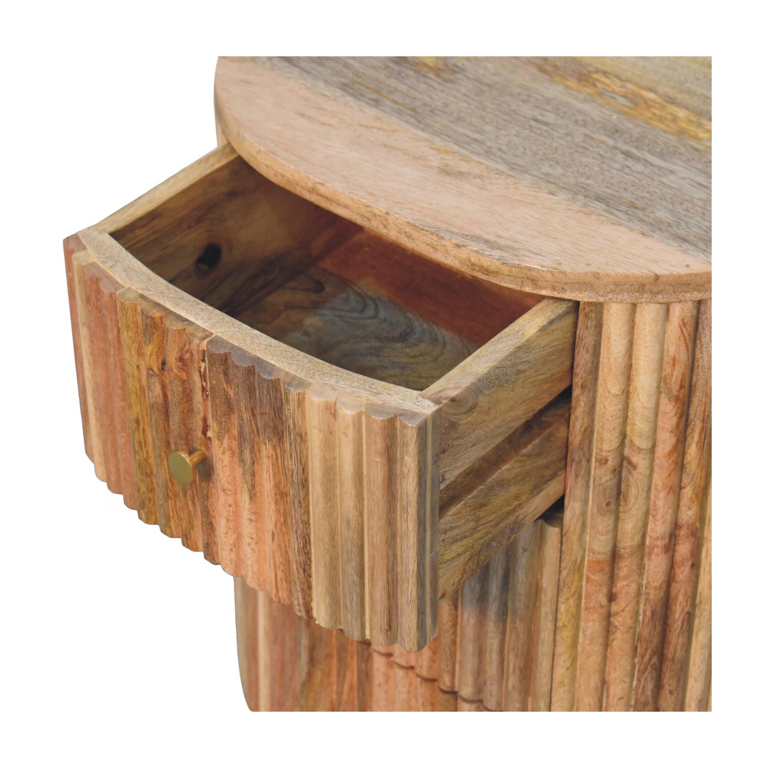 Lit à 3 tiroirs en bois massif Soba Ball d'Artisan Furniture