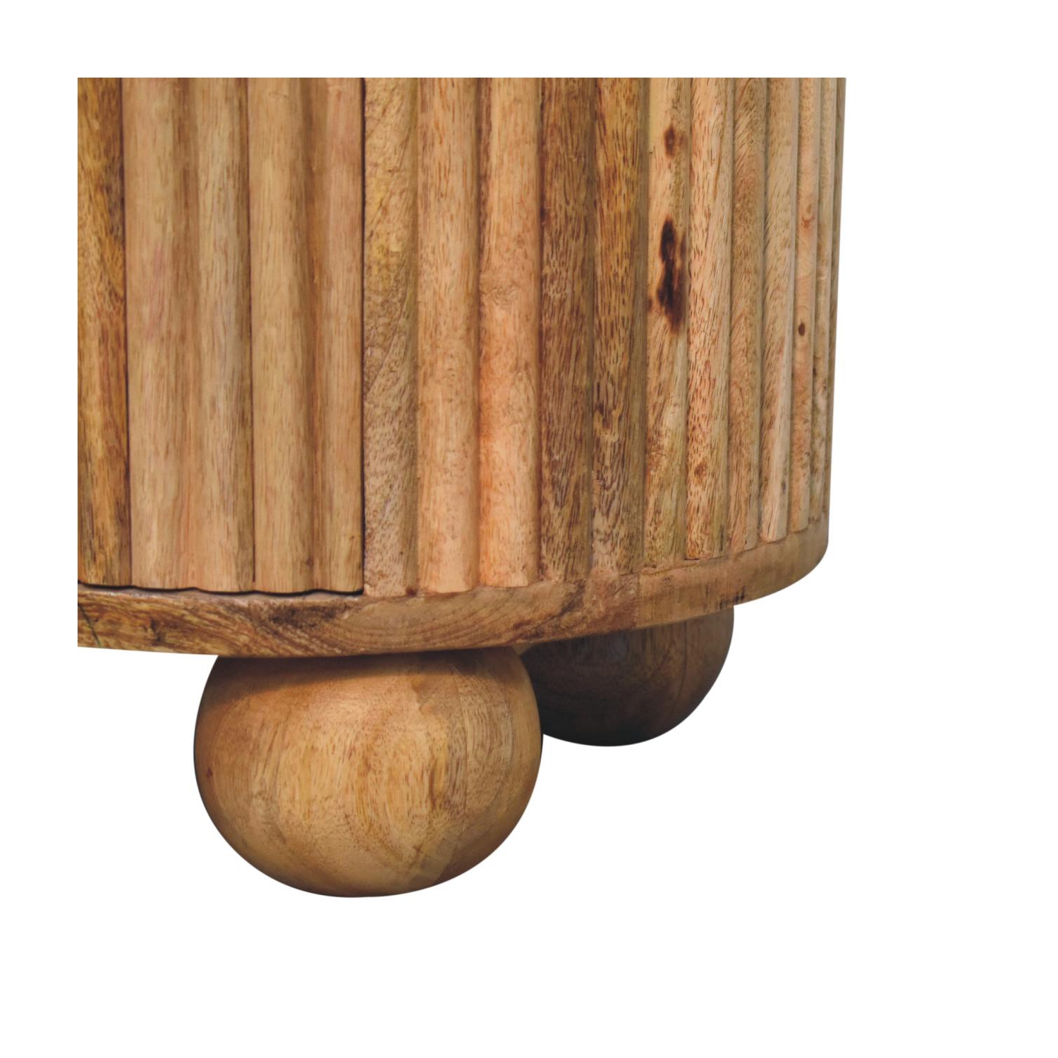 Lit à 3 tiroirs en bois massif Soba Ball d'Artisan Furniture