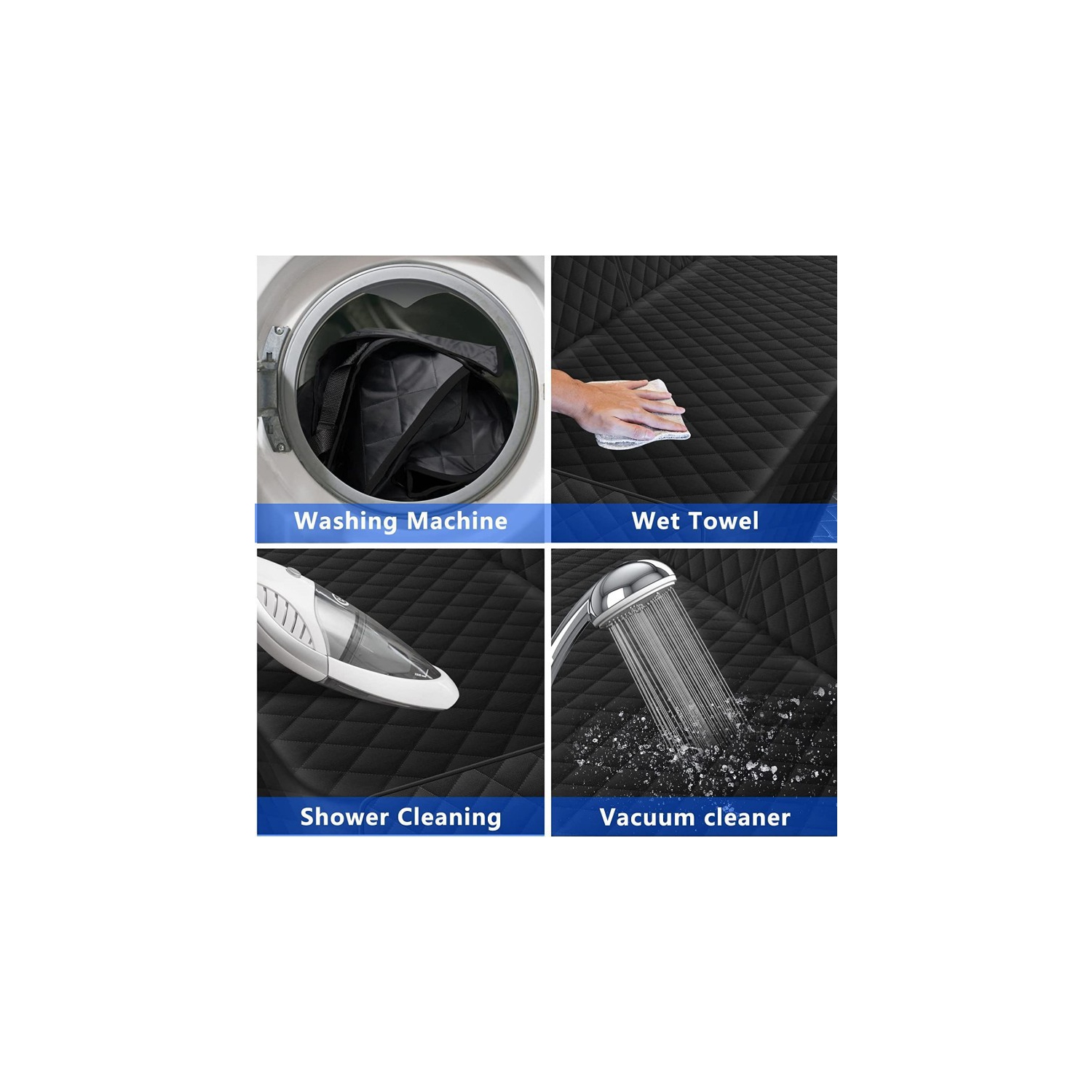 Housses de siège d'auto, housses de siège arrière étanches pour les voitures, les camions et les VUS