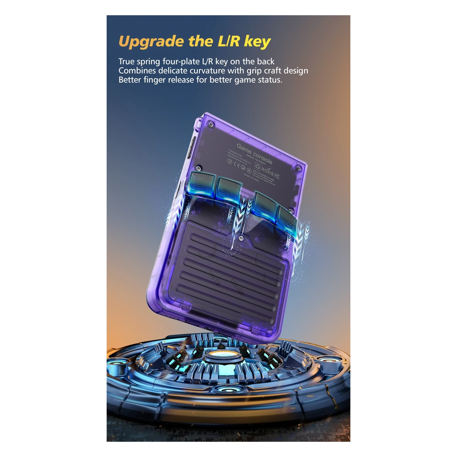 New R36XX Retro Game Console 3.5 Inch Screen WiFi Function Linux System R36XX Open Source Handheld Game Console Portable Nostalgic Game Console -