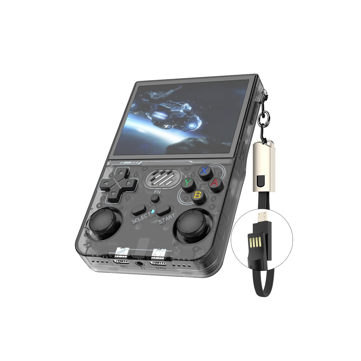 New R36XX Retro Game Console, 3.5-inch Screen, WiFi Function, Linux System, Open Source Handheld Game Console, Portable Retro Game Console -