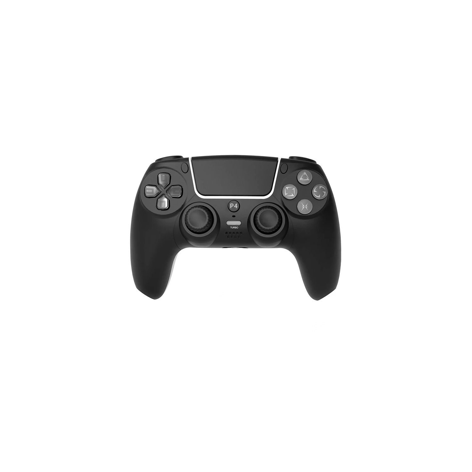 Manette PS5 avec barre lumineuse 4,0 Bluetooth de PS5 et manette de jeu sans fil à deux vibrations somatosensorielles à six axes pour PS5 avec manche