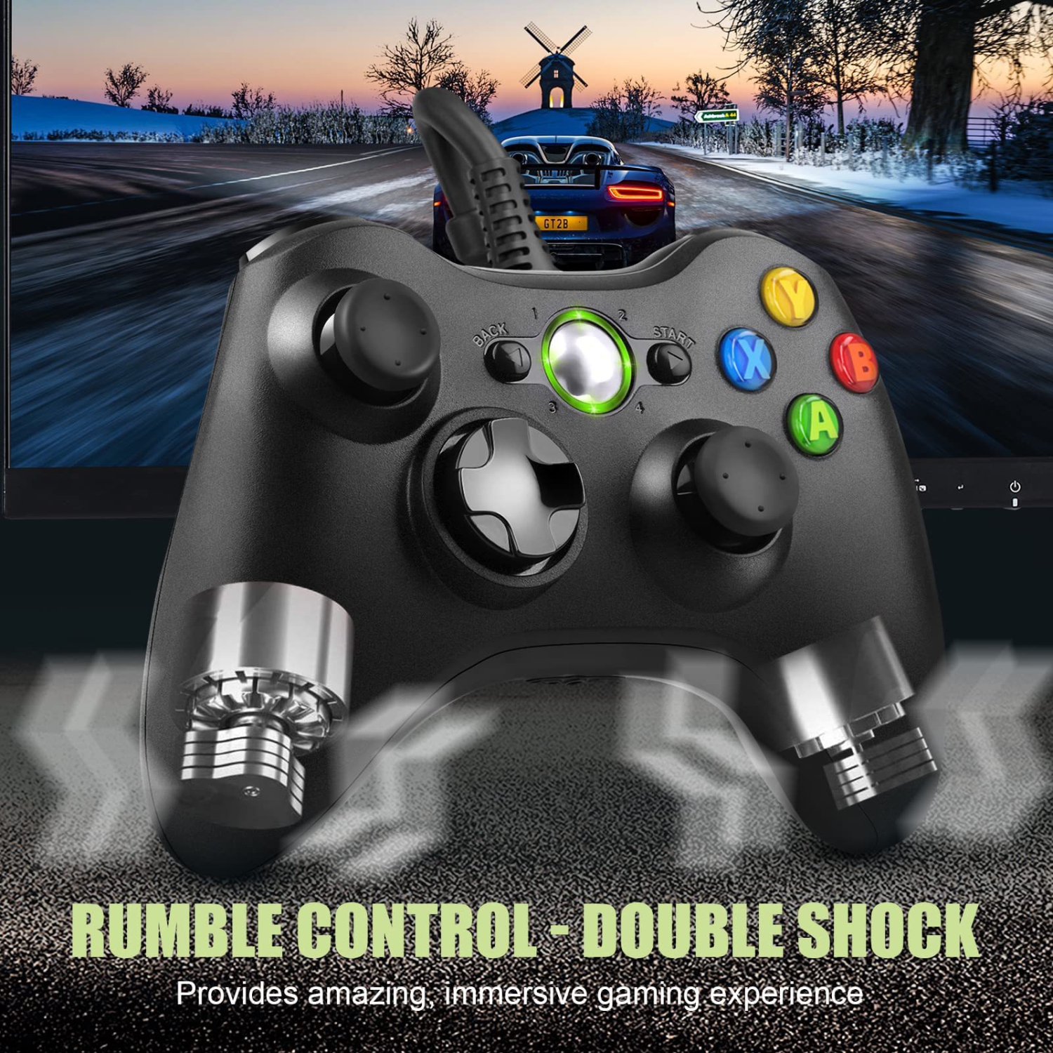 All-in-one Android controller XBOX360 wired game controller console PC computer game controller Microsoft Xbox 360 controller wired joystick - 360