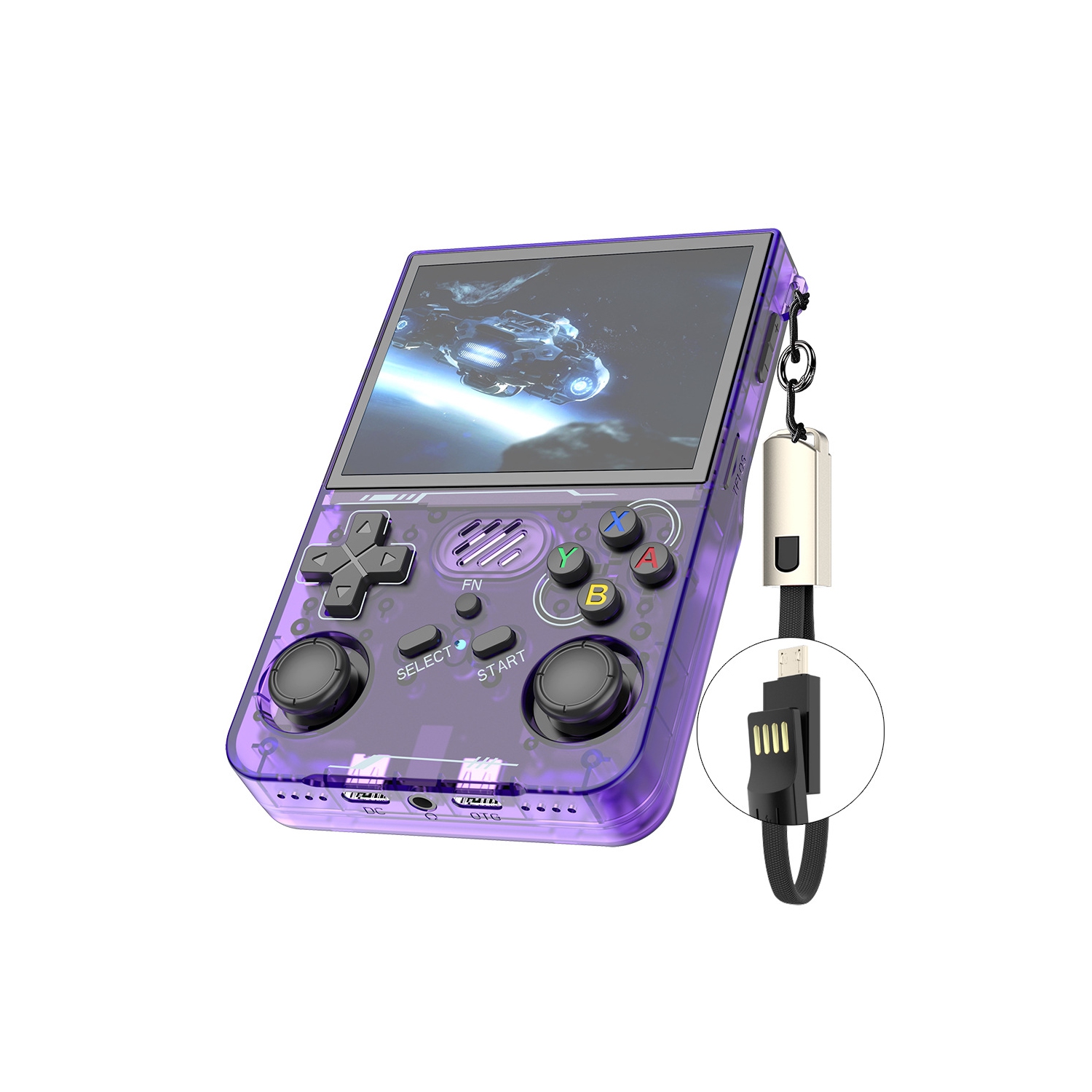 New R36XX Retro Game Console, 3.5-inch Screen, WiFi Function, Linux System, Open Source Handheld Game Console, Portable Retro Game Console -