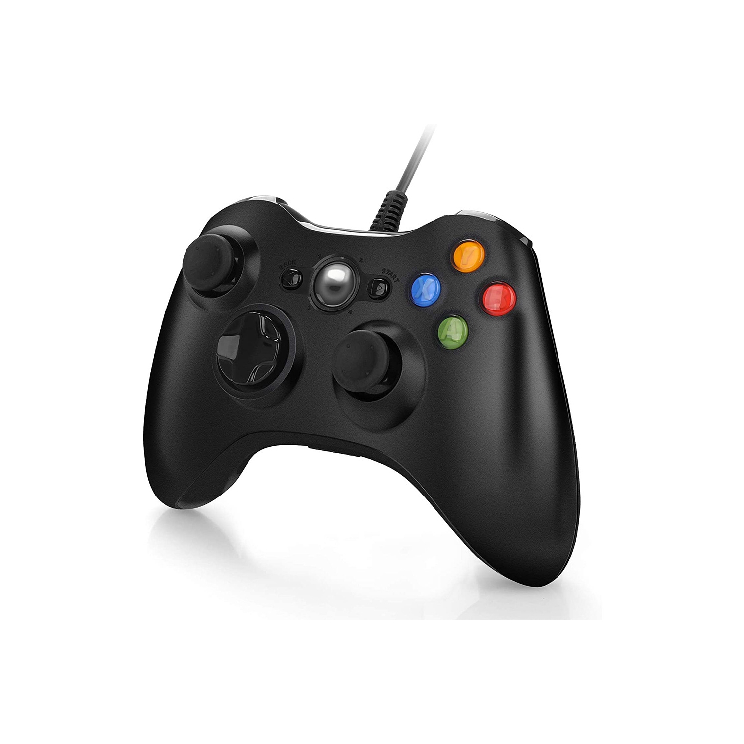 Manette Android tout-en-un; Manette de jeu avec fil XBOX360; Ordinateur; Manette de jeu; Manette avec fil pour Xbox 360 de Microsoft; Manette avec