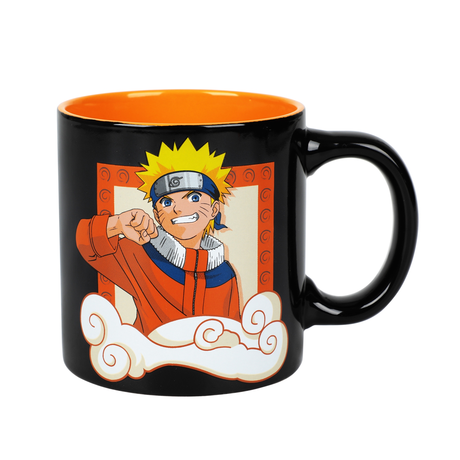 Tasse en céramique 16&nbsp;oz avec insigne graphique Naruto
