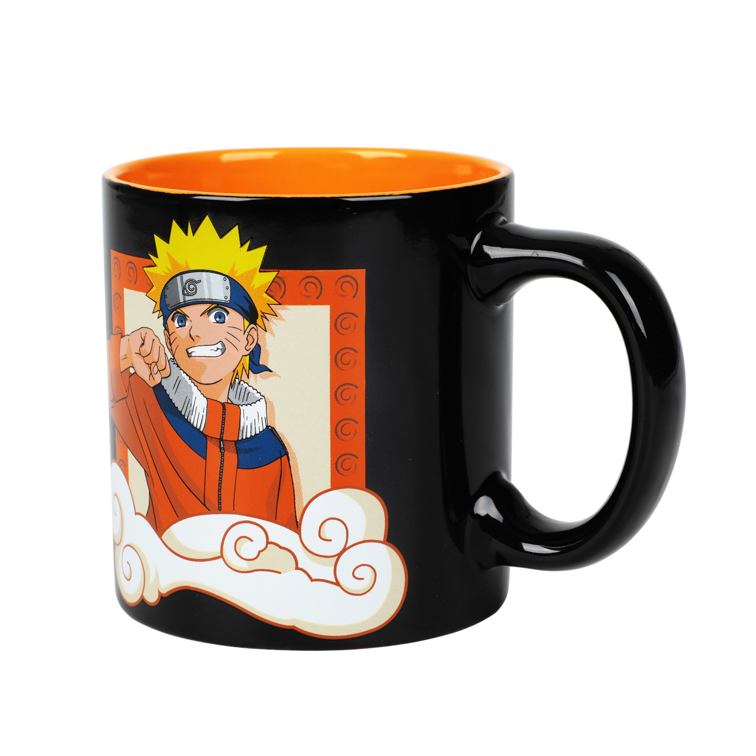 Tasse en céramique 16&nbsp;oz avec insigne graphique Naruto