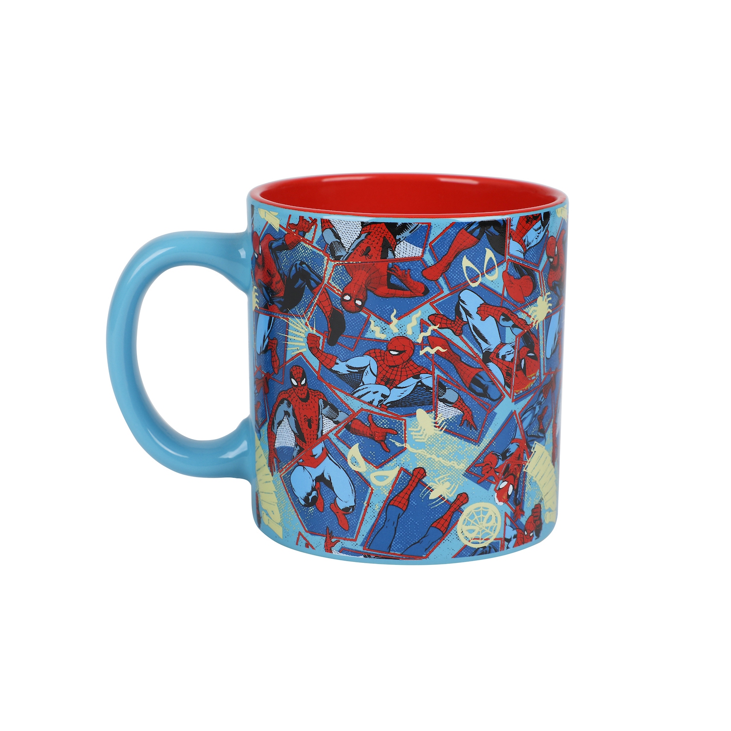 Spider-Man Superhero Collage 16 Ounce Ceramic Mug