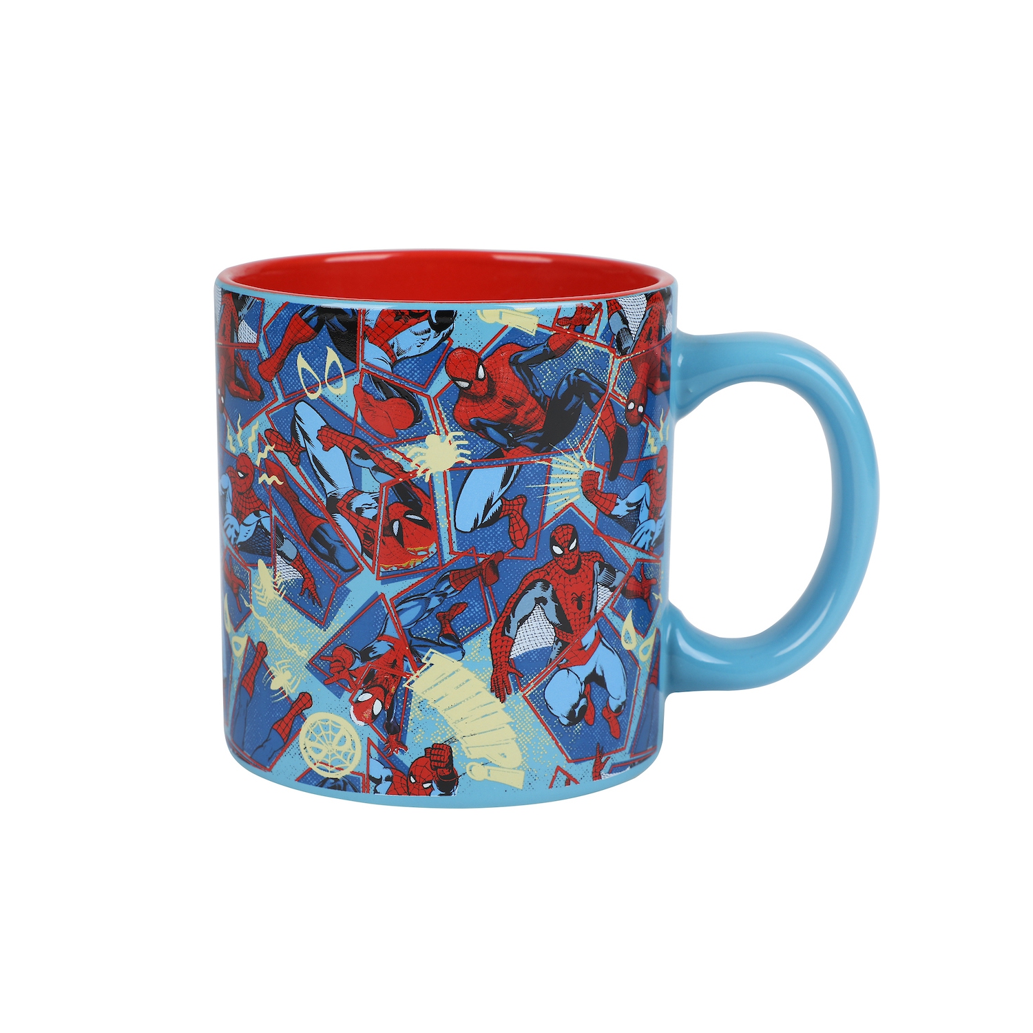 Spider-Man Superhero Collage 16 Ounce Ceramic Mug