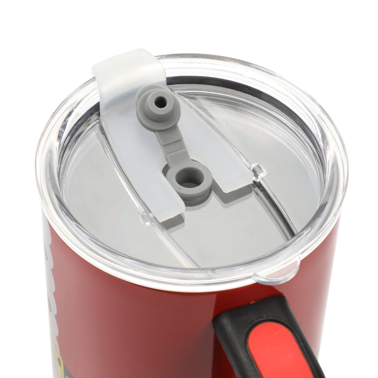 40 oz Stainless Steel Tumbler with Handle and Straw