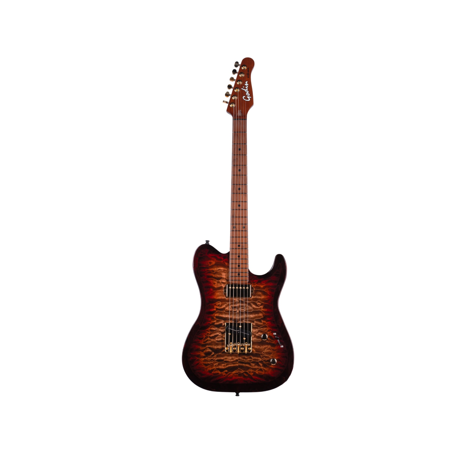 Guitare électrique Artisan TC Whiskey Burst MN 053452 de Godin – FABRIQUÉ AU CANADA