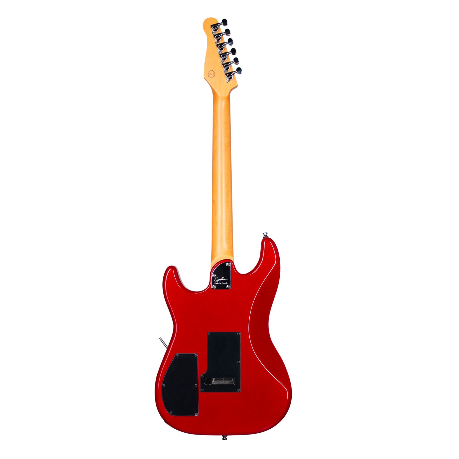 Godin Redline – Guitare électrique MN rouge 85 avec sac de transport – FABRIQUÉ AU CANADA