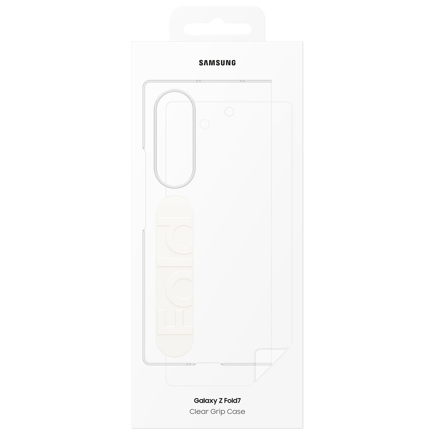 Étui à gadgets transparent de Samsung avec sangle pour Galaxy Z Fold7 de Samsung - Transparent