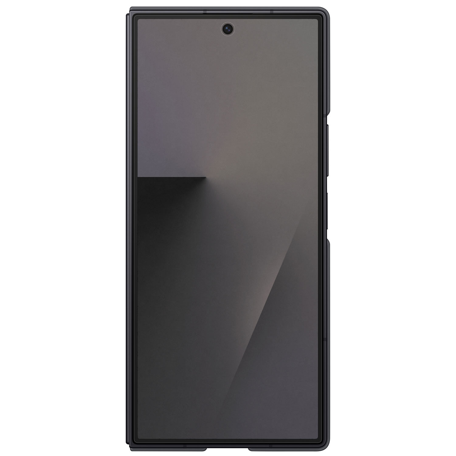Étui en silicone Samsung avec support pour Galaxy Z Fold7 - Noir