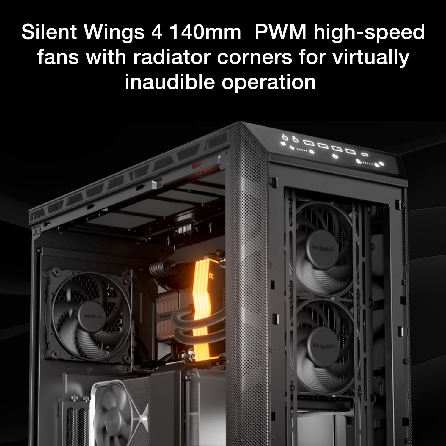 be quiet! Silent Loop 3 240mm CPU AIO Liquid Cooler | 3 Silent Wings 4 120mm PWM High-Speed Fans | Quiet Performance| 6-Pole Motor | Discreet ARGB