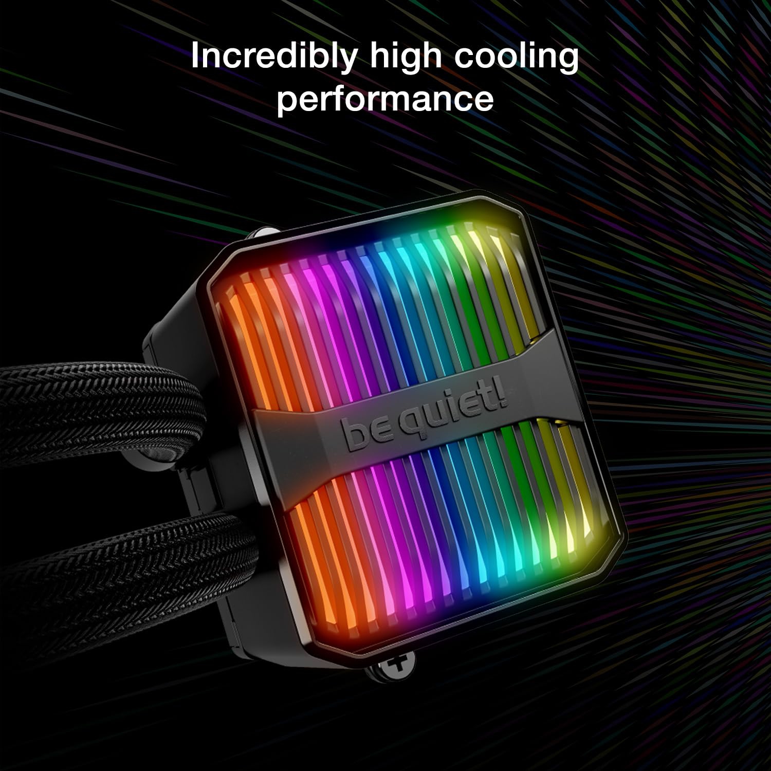 be quiet! Silent Loop 3 240mm CPU AIO Liquid Cooler | 3 Silent Wings 4 120mm PWM High-Speed Fans | Quiet Performance| 6-Pole Motor | Discreet ARGB